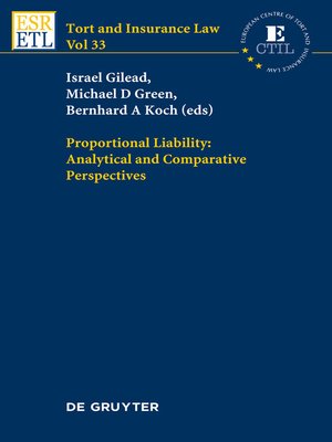 cover image of Proportional Liability
